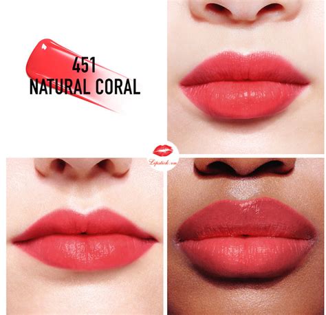 dior 451 natural coral|Dior lipstick.